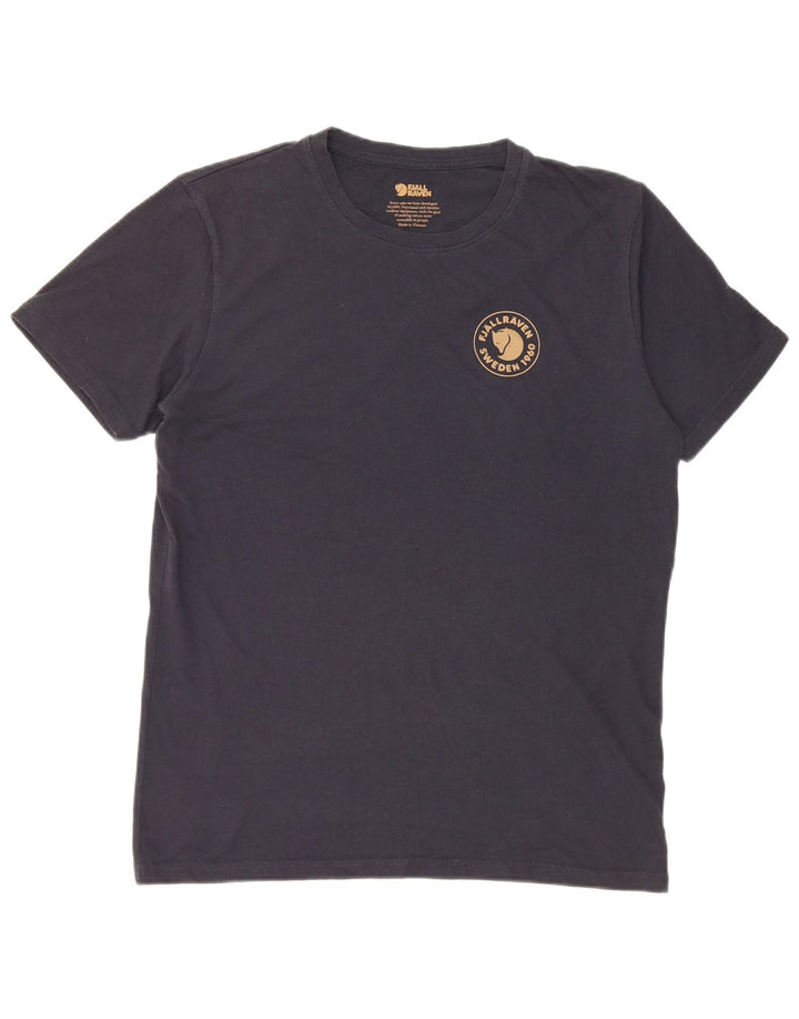 Fjall Raven T-Shirt Homme Haut Noir Moyen Coton