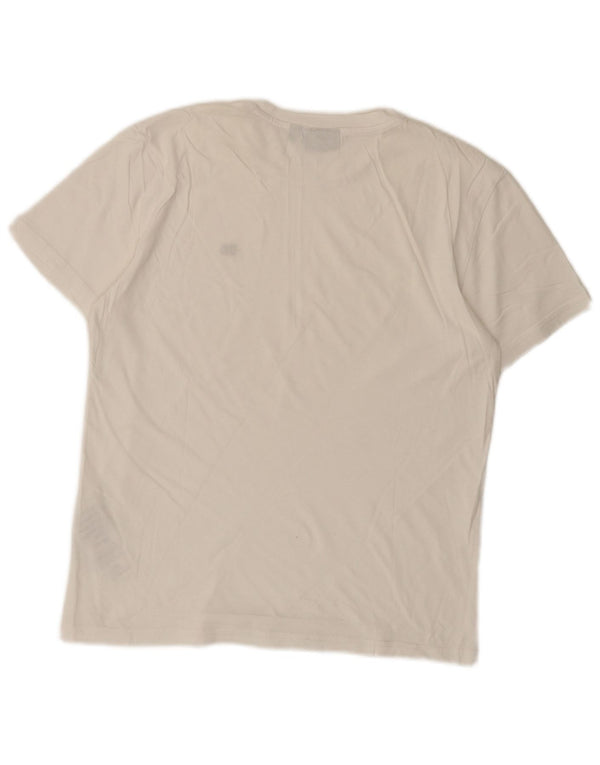 Napapijri T-Shirt Homme Top Petit Blanc Coton