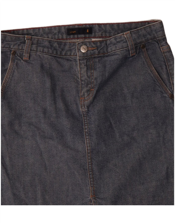J. CREW Jupe en jean pour femme US 4 Small W30 Bleu Coton
