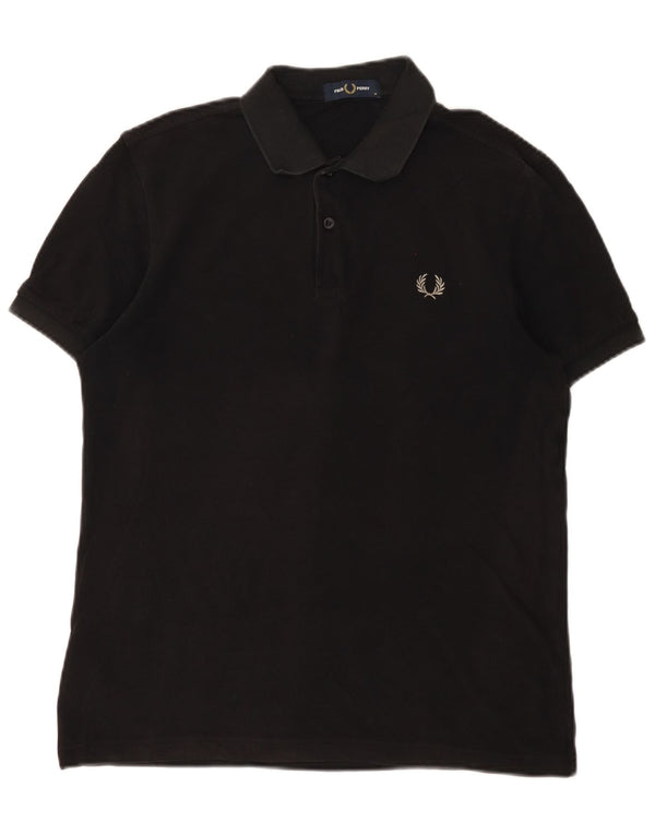 Fred Perry Polo Homme Noir Moyen Coton
