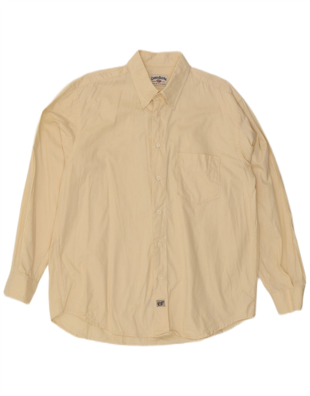 Carrera Chemise Homme XL Jaune Coton