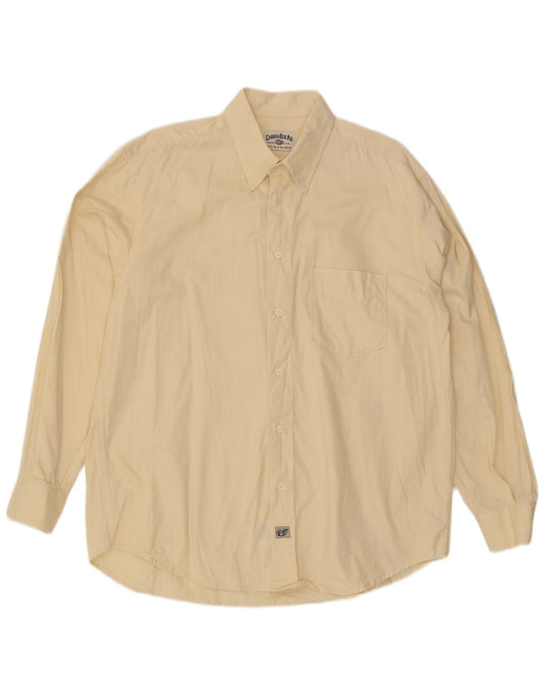 Carrera Chemise Homme XL Jaune Coton
