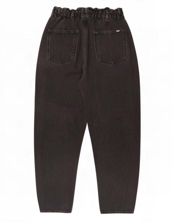 Zara Jean court taille haute pour femme EU 38 Small W28 L25 Noir