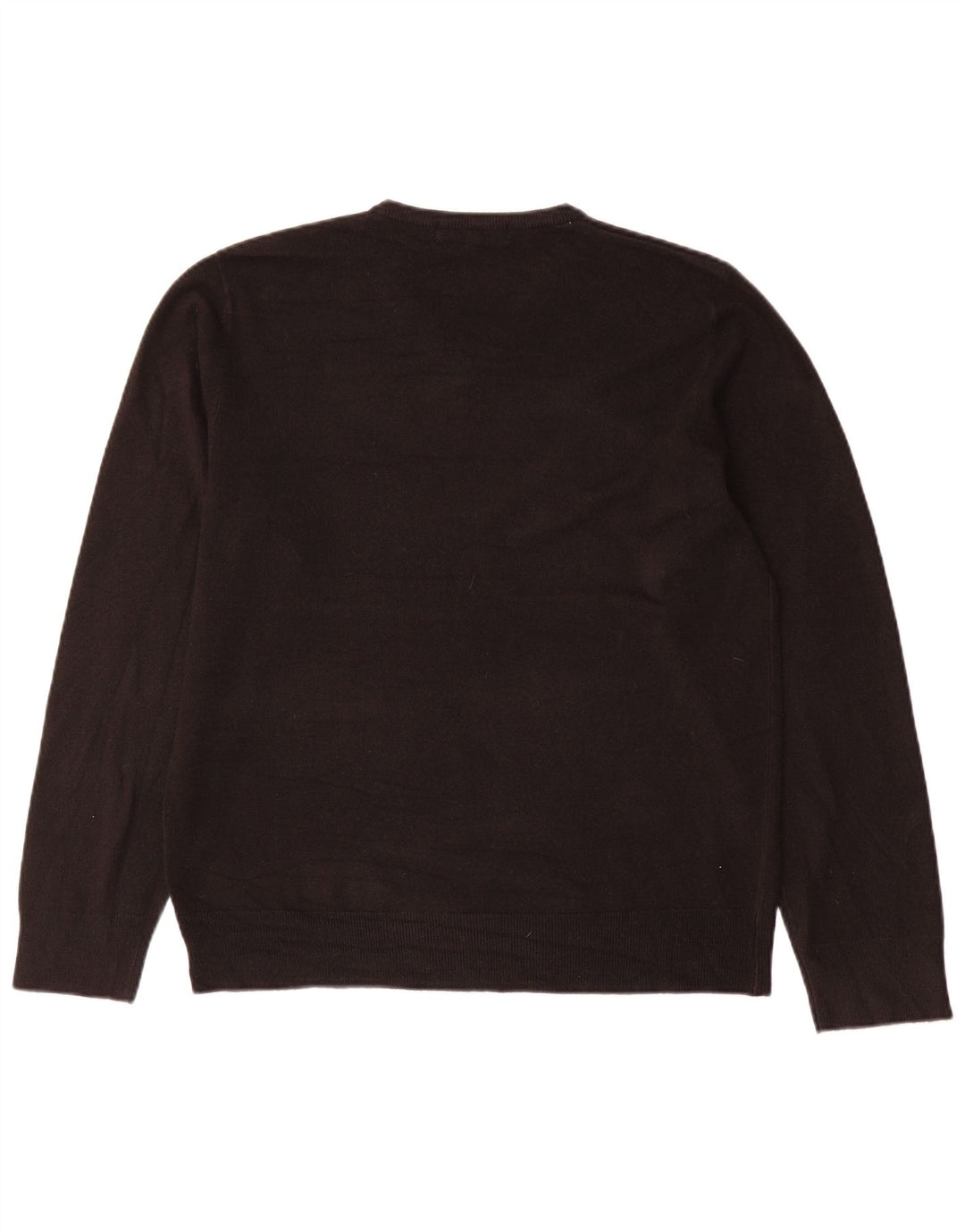 Marks & Spencer Pull col V pour homme en acrylique noir Taille L