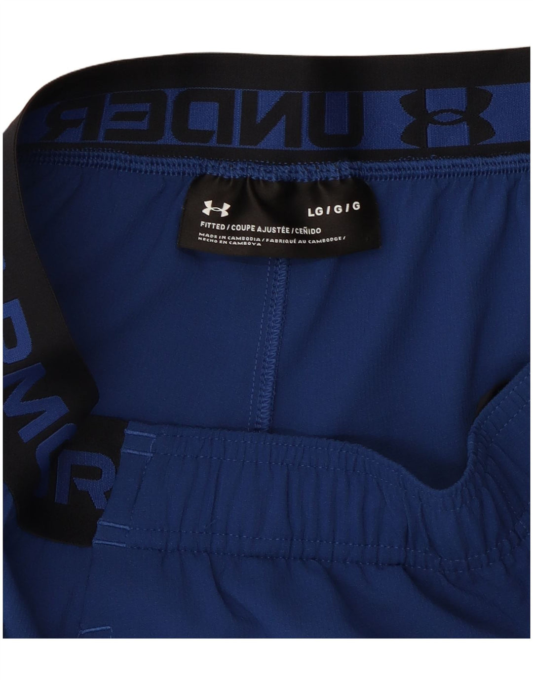 UNDER ARMOUR Short de Sport Graphique Homme Bleu Moyen