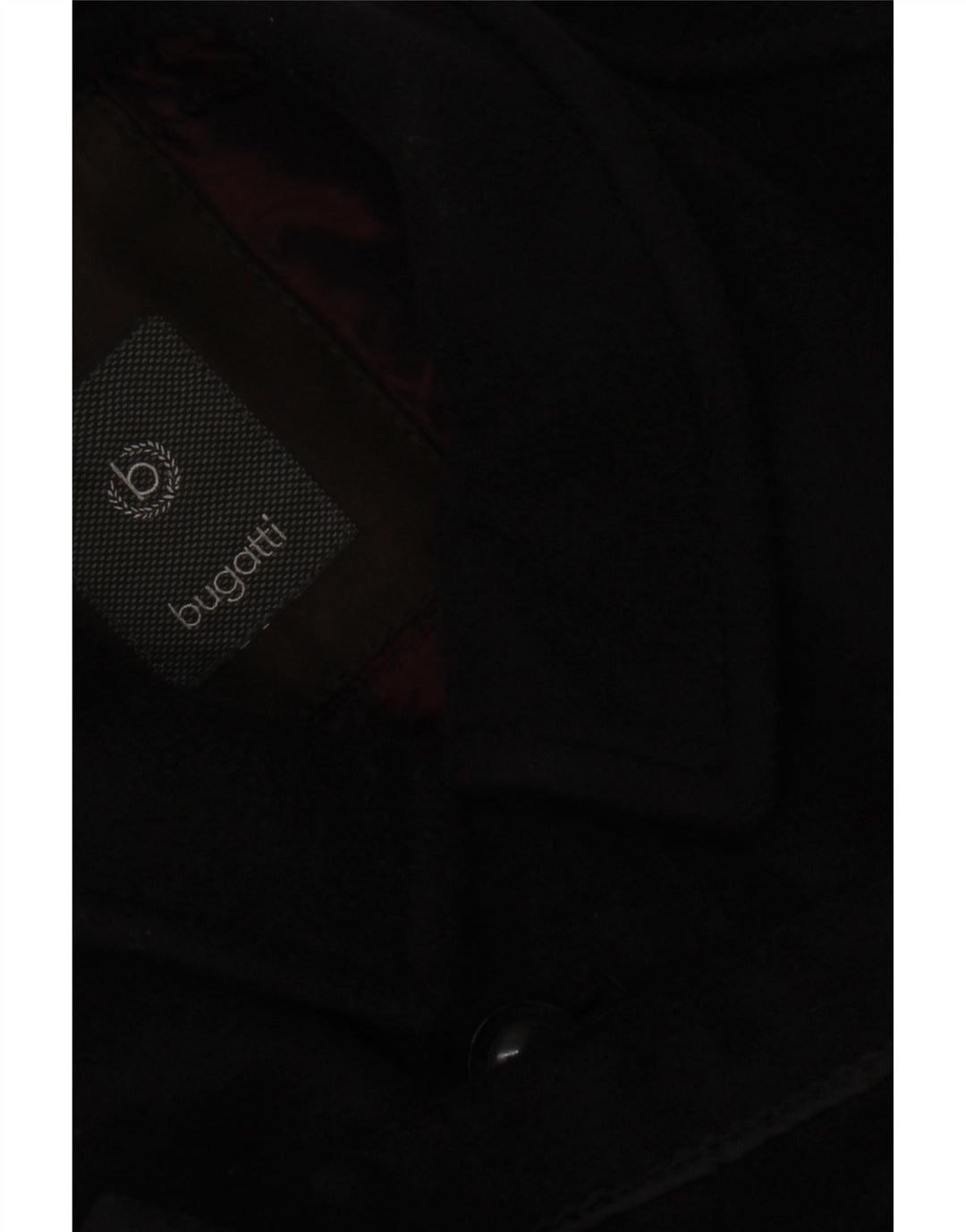 Bugatti Manteau Homme UK 42 XL Laine Noire