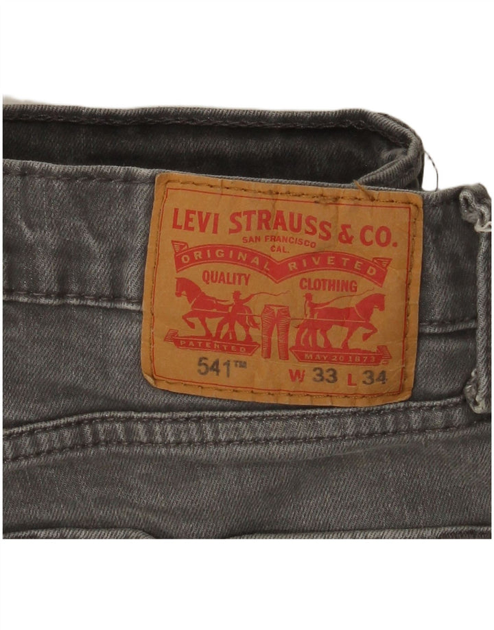 Levi's Jean 541 Tapered Homme Gris Coton