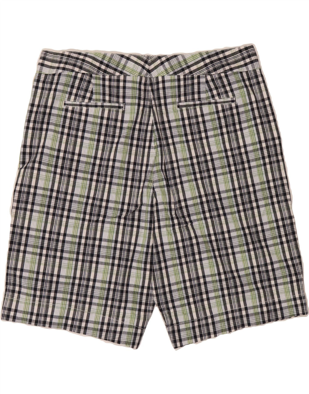 DOCKERS Womens Chino Shorts US 18 2XL W36  Multicoloured Check Cotton Vintage Dockers and Second-Hand Dockers from Messina Hembry 