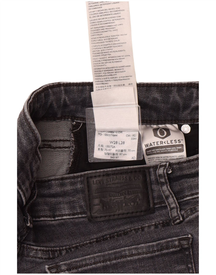 Levi's Jean Skinny 721 Femme W28 L28 Gris Lyocell