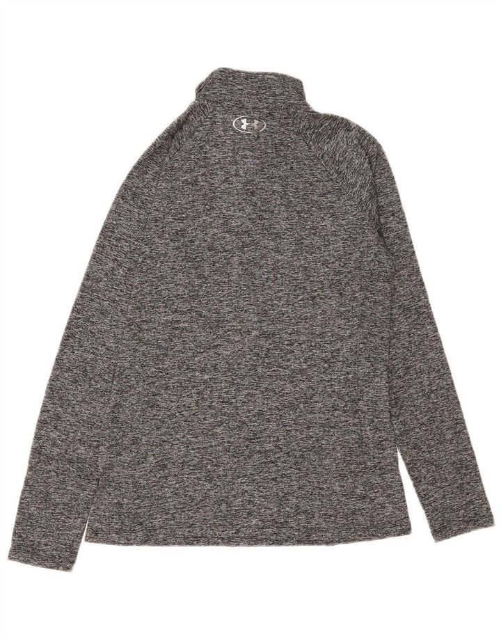 Under Armour Haut de survêtement à manches longues pour femme UK 12 Gris moyen