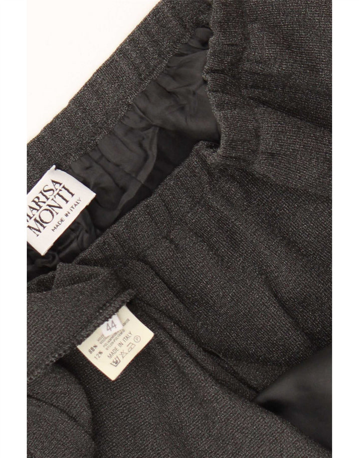 Marisa Monti Jupe Midi Femme IT 44 Medium W32 Gris Viscose