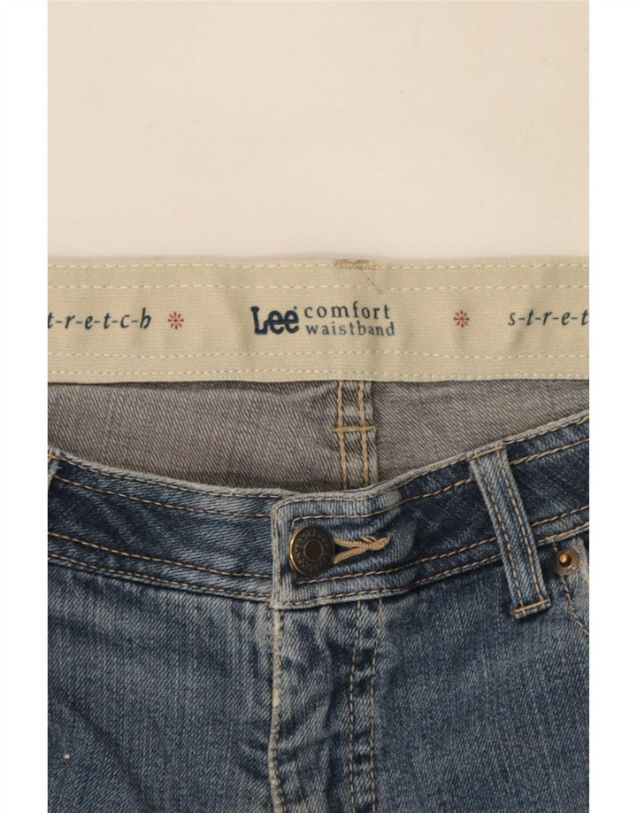 Lee Jean Droit Stretch Femme W32 L30 Bleu