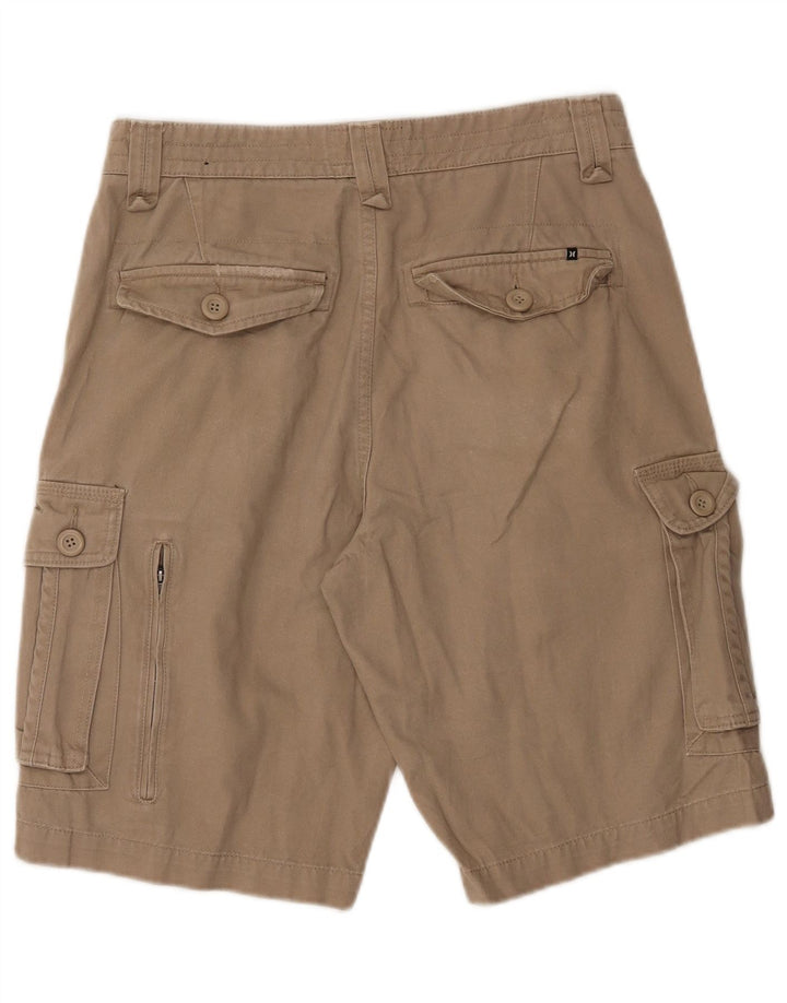 HURLEY Short Cargo Homme W30 Coton Beige Moyen