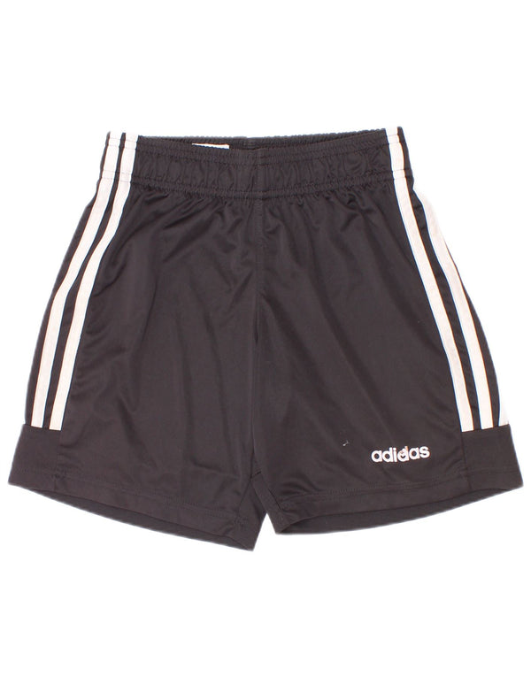 Adidas Short de Sport Garçon 9-10 Ans Noir Polyester