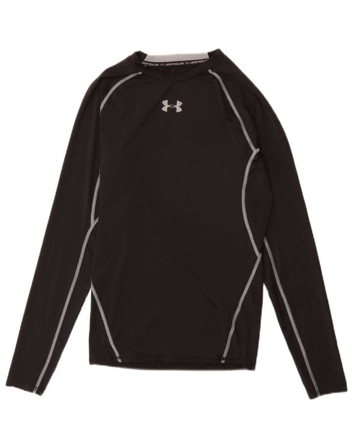 Under Armour Haut de Compression à Manches Longues Homme Noir Moyen