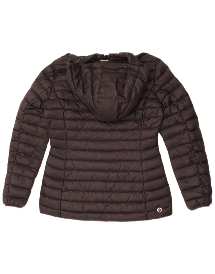 Colmar Veste matelassée à capuche IT 46 Large Noir Polyamide Femme
