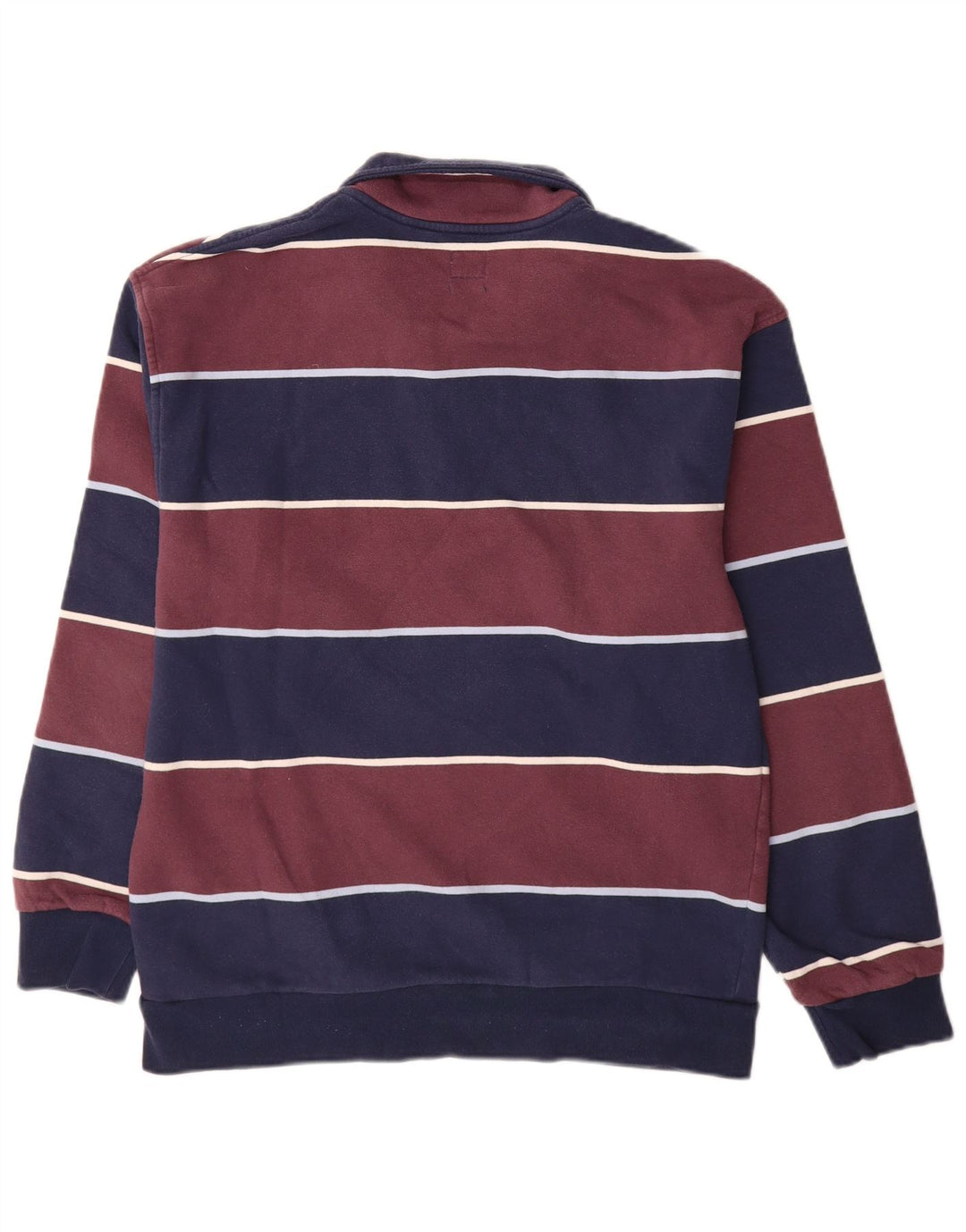 LEVI'S Sweat-shirt décontracté à col zippé pour homme Bleu marine rayé