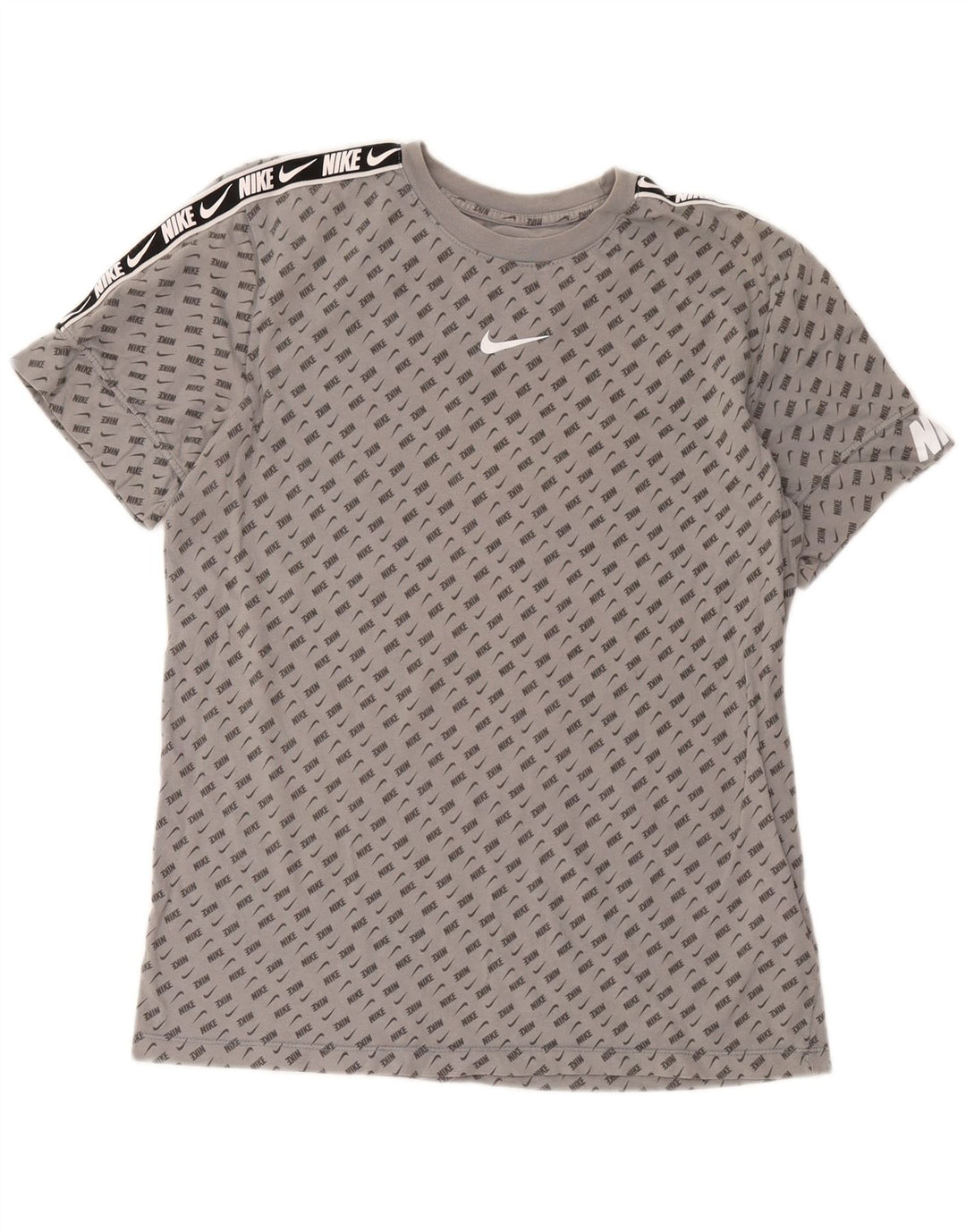 Nike T-shirt graphique en coton à pois gris moyen pour homme