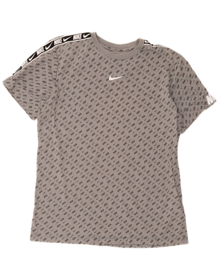 Nike T-shirt graphique en coton à pois gris moyen pour homme