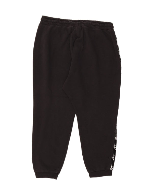 Reebok Pantalon de Survêtement Graphique Joggers XL Homme Noir Coton