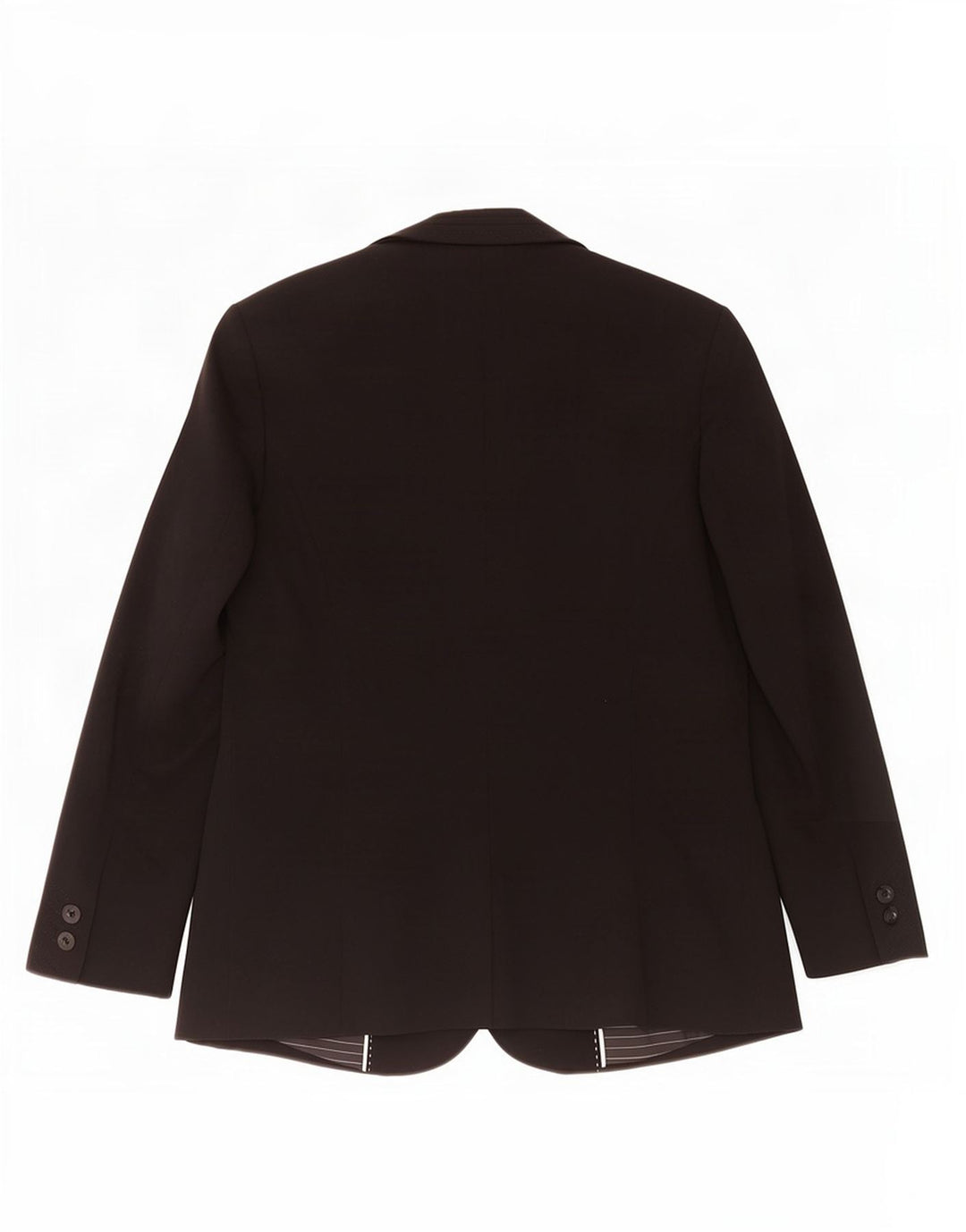 Marks & Spencer Veste blazer à 1 bouton pour femme UK 12 Noir moyen Polyester