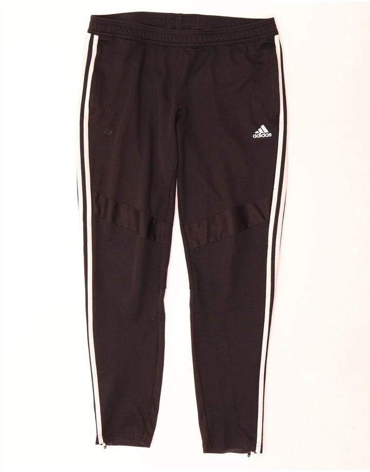 Adidas Pantalon de survêtement Climacool pour femme UK 16/18 Large Noir Polyester