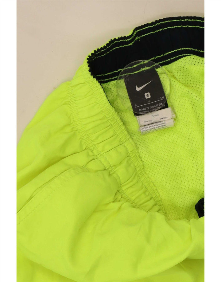 Short de sport Nike pour hommes, petit, vert, polyester