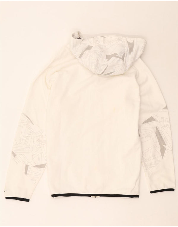 Nike Garçons Air Graphic Zip Sweat à capuche 13-14 ans XL Blanc Géométrique