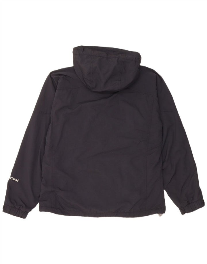 The North Face Veste coupe-vent à capuche pour femme UK 14 Medium Noir