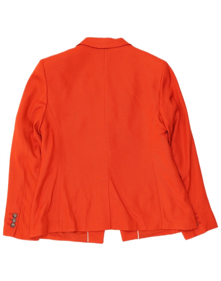 Banana Republic Veste blazer à 1 bouton pour femme Petite Orange UK 10 Small Orange