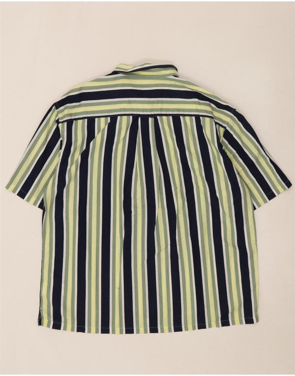 Gant Chemise décontractée à manches courtes pour homme Taille 41/42 16 1/2 Large Multicolore