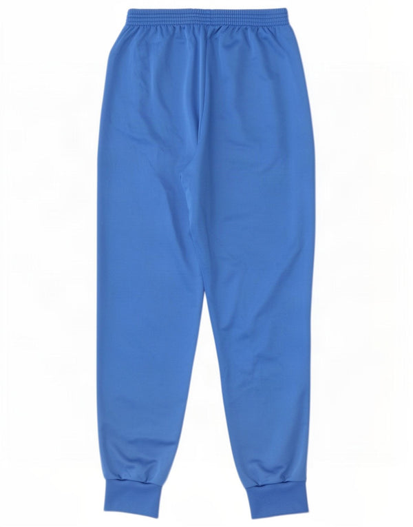 vintage Mens Graphic Survêtement Pantalon Joggers Grand Bleu Polyester