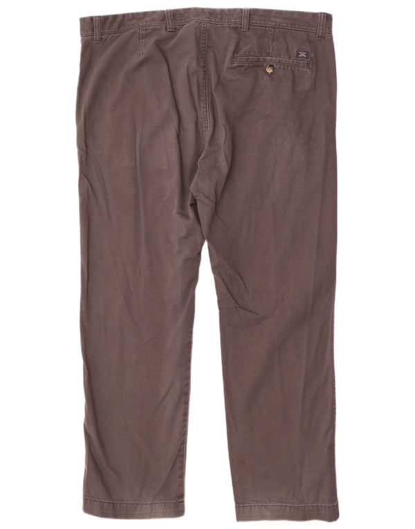Marks & Spencer Pantalon Chino Droit Homme W40 L29 Gris Coton