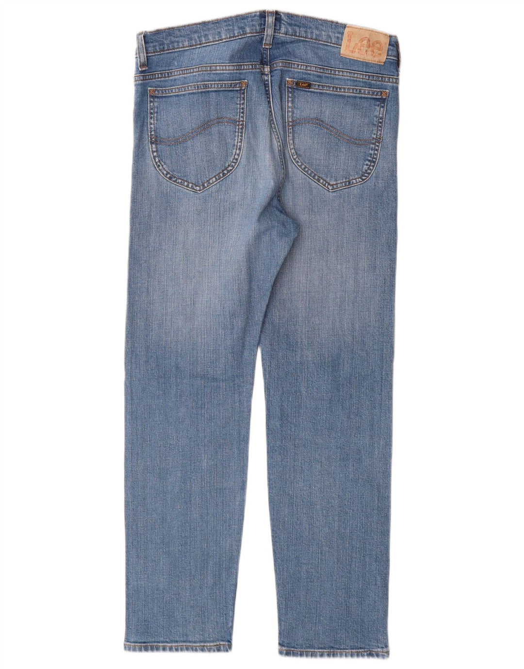 Lee Jean Droit Rider Femme W32 L28 Bleu Coton