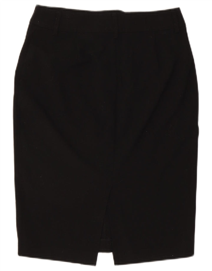 Marks & Spencer Jupe crayon femme UK 8 Small W27 Noir Polyester
