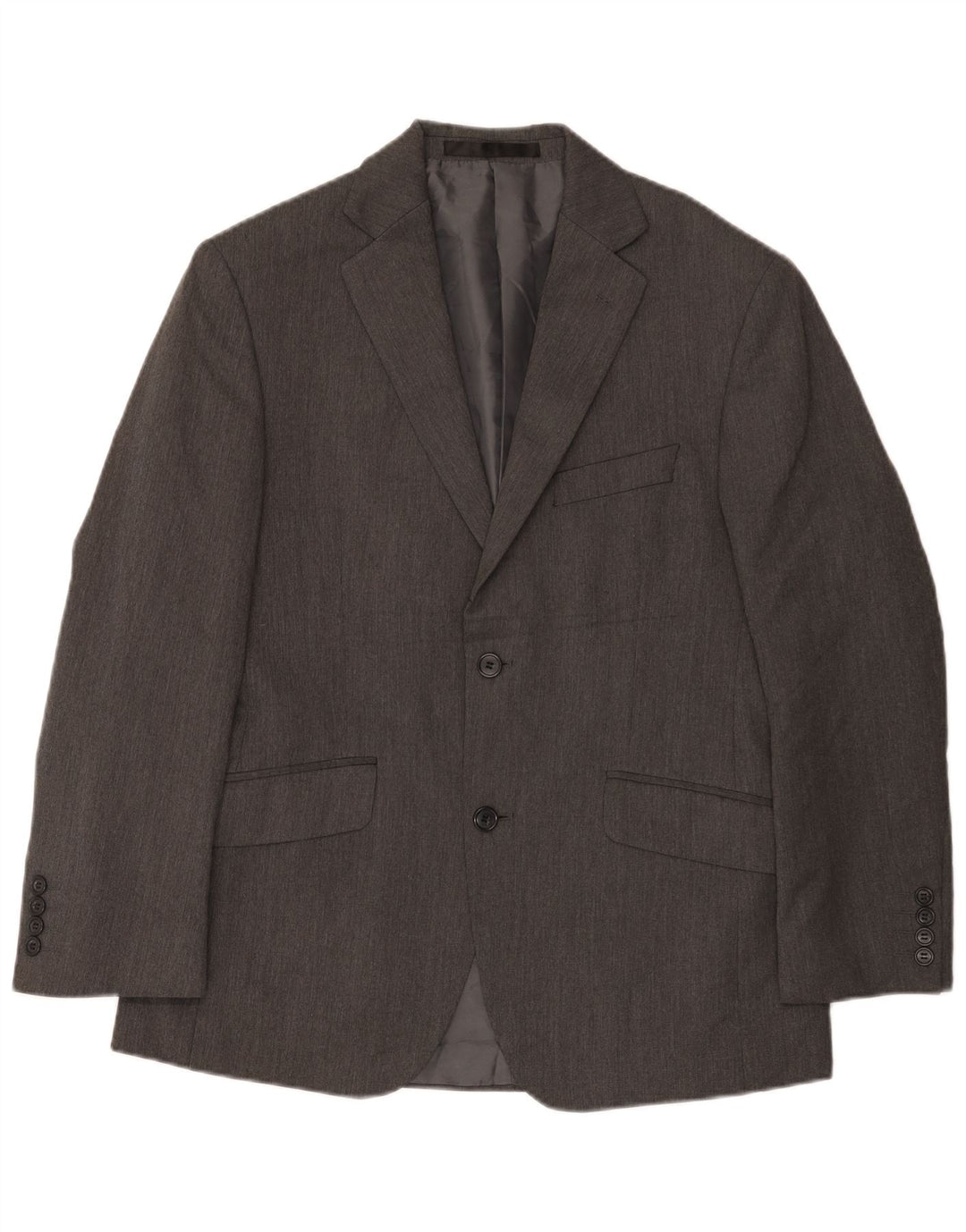 Marks & Spencer Veste blazer courte à 2 boutons pour homme UK 38 Gris moyen