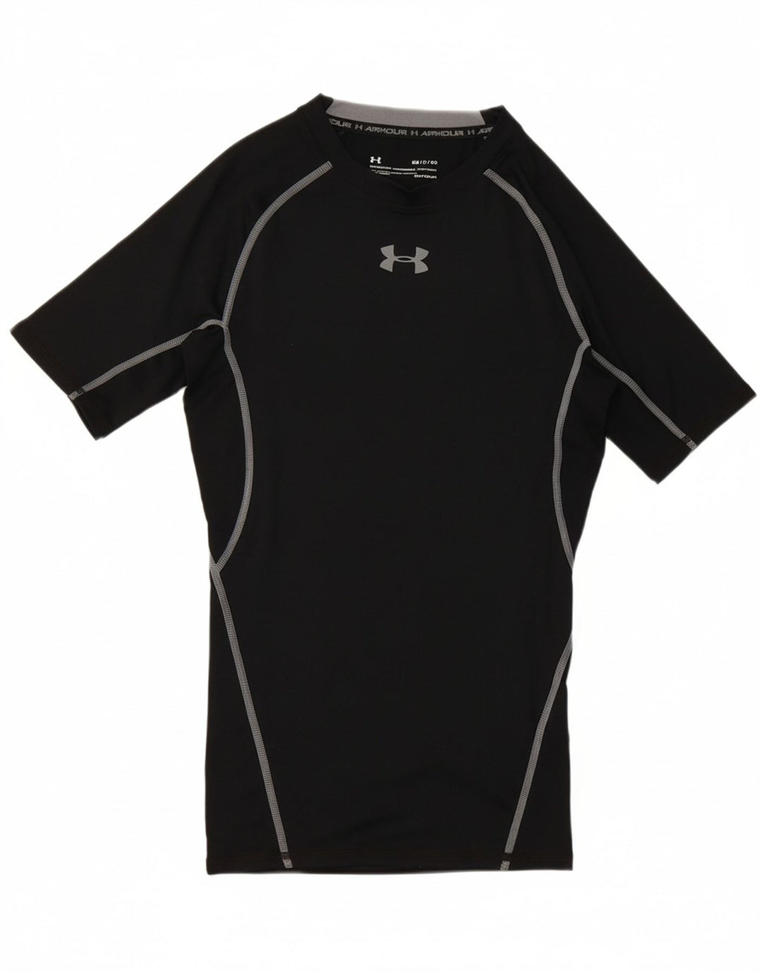 Under Armour T-Shirt Graphique Femme UK 8 Small Noir Polyester