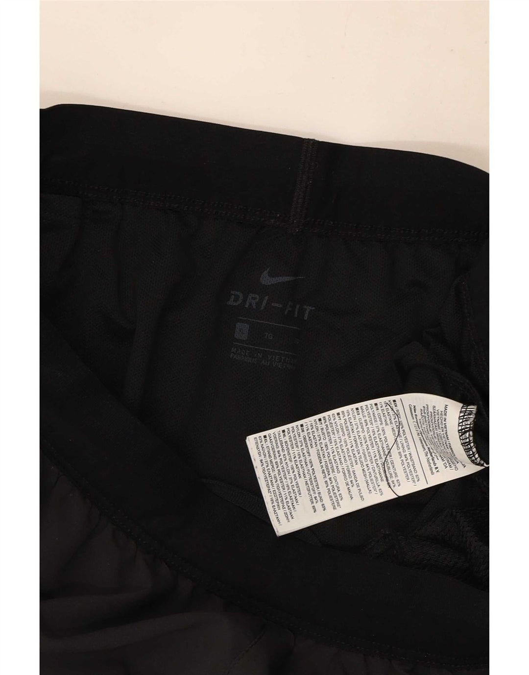 Nike Short de sport Dri Fit pour homme XL Noir Polyester