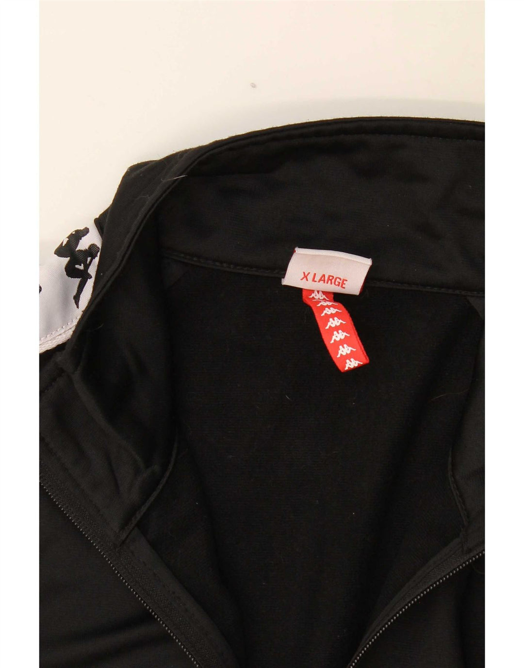 Kappa Veste de Survêtement Graphique Homme XL Noir Colorblock