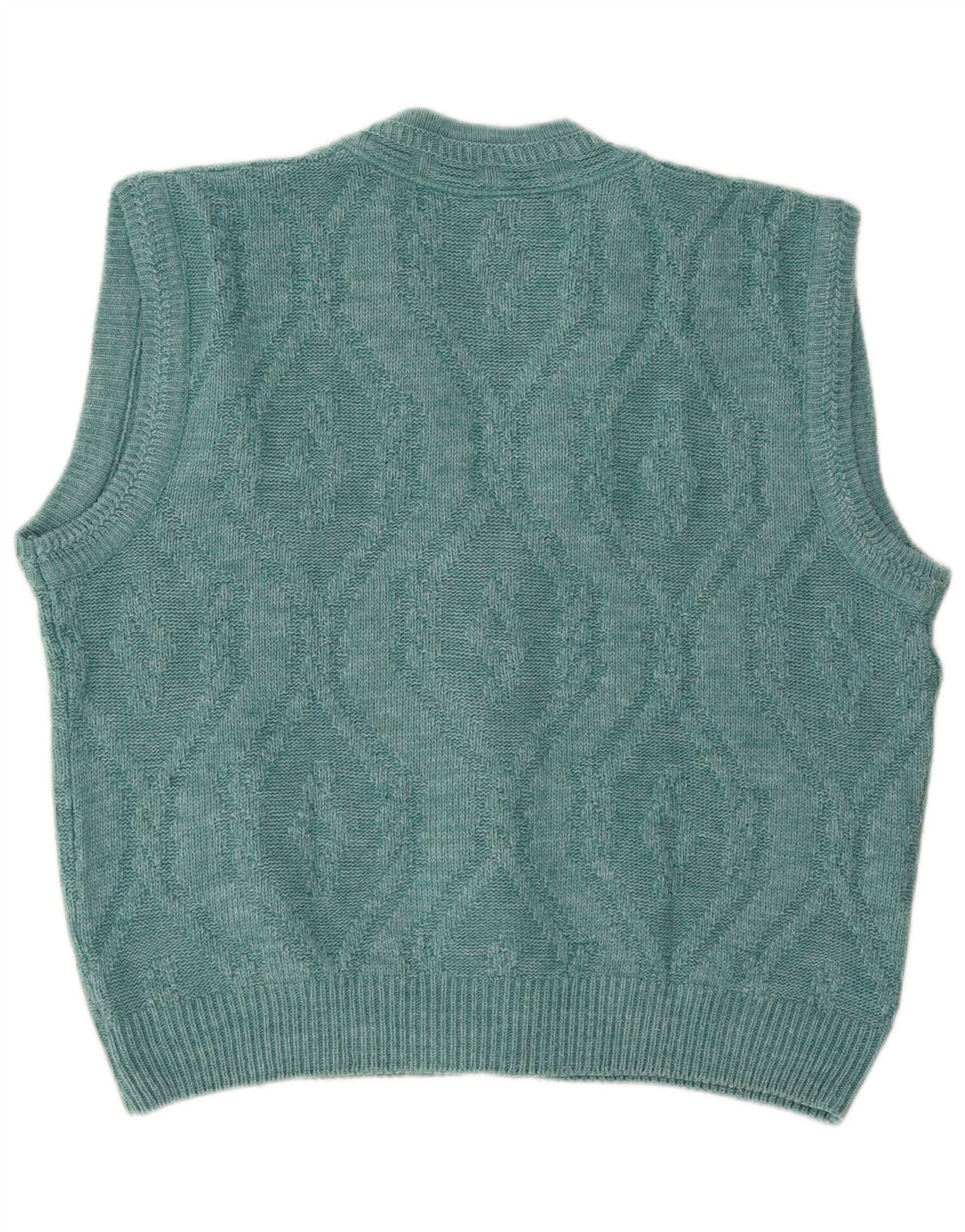 Claude De Pierre Pull Cardigan Sans Manches Homme IT 48/50 Bleu Moyen
