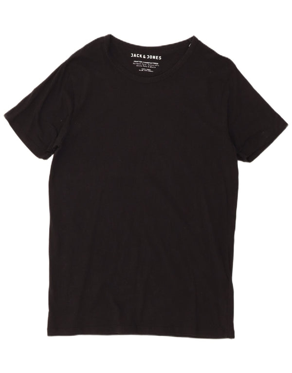 Jack & Jones T-Shirt Homme Top XL Noir Coton