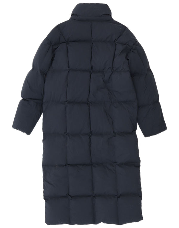 Tommy Hilfiger Manteau rembourré surdimensionné pour femme UK 10 Small Bleu marine Polyester