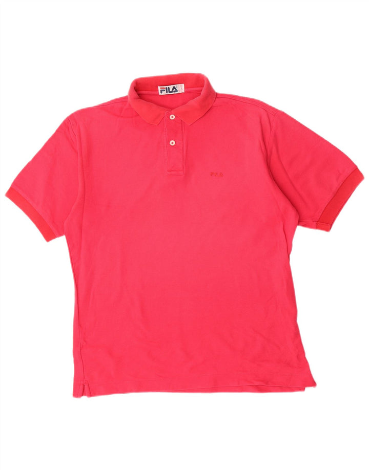 Fila Polo Homme IT 48 Rose Moyen