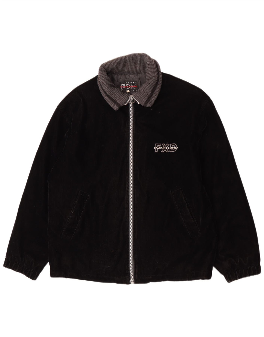 Foxhound Veste en velours côtelé pour homme UK 38 Medium Noir