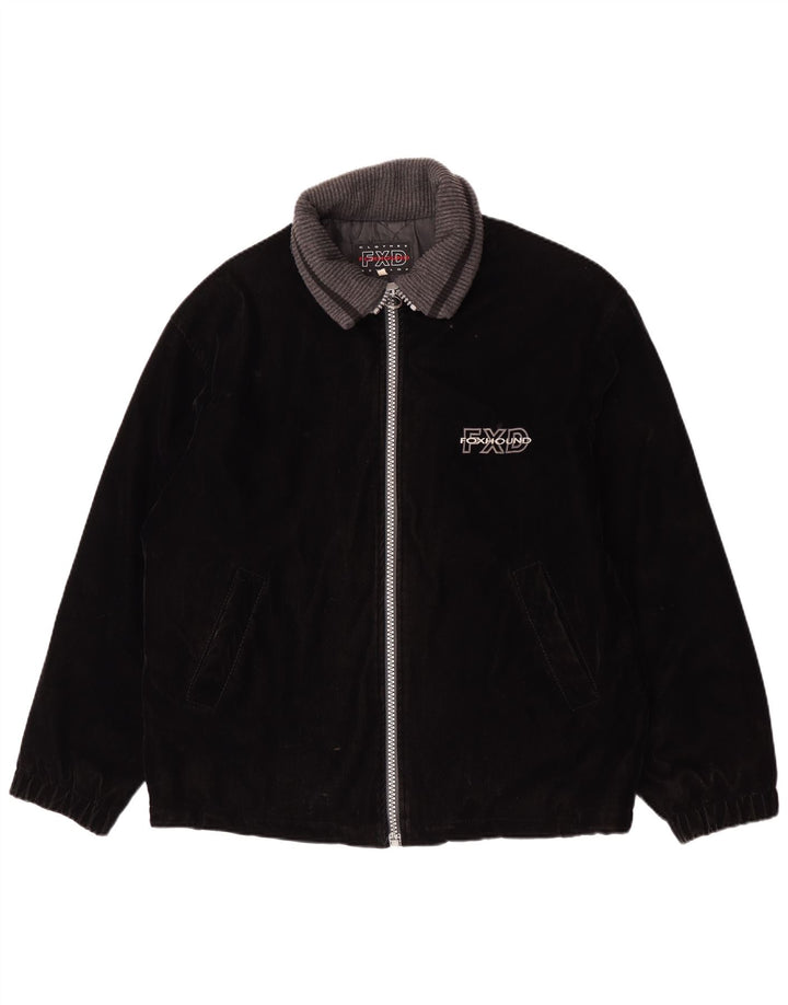Foxhound Veste en velours côtelé pour homme UK 38 Medium Noir