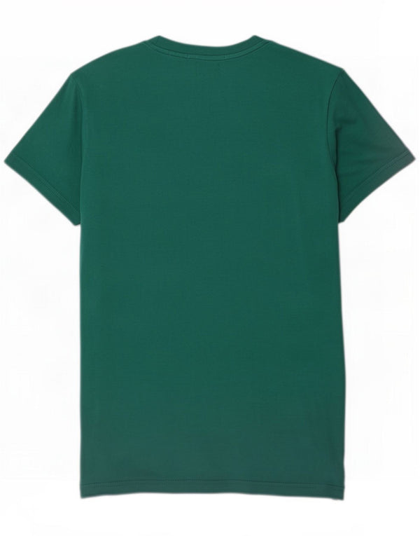 Converse Homme USA Graphic T-Shirt Top Petit Vert Coton