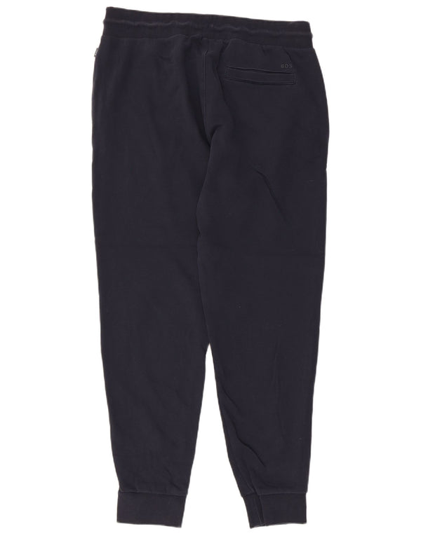 Hugo Boss Homme Pantalon De Survêtement Joggers Large Bleu Marine Coton