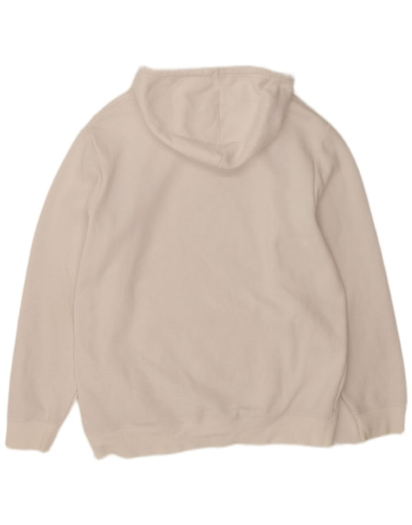 Fila Pull à capuche pour homme en coton blanc Large