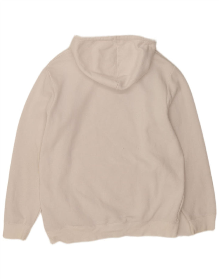 Fila Pull à capuche pour homme en coton blanc Large