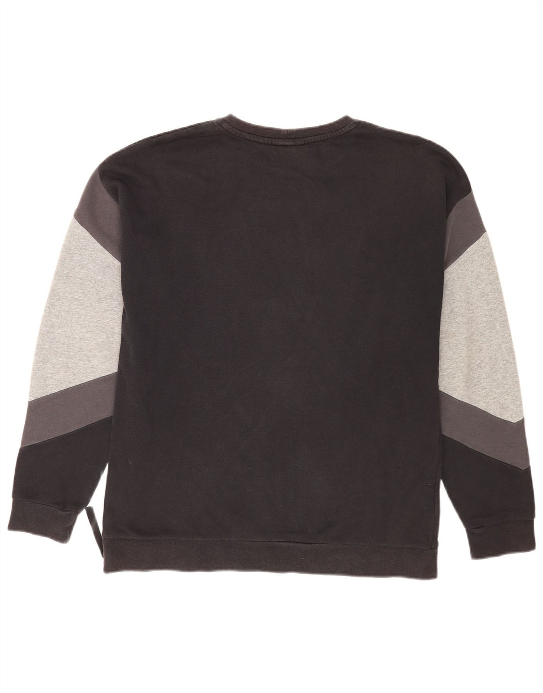 Nike Sweat-shirt graphique coupe ample pour homme Noir moyen Colourblock